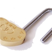 &ldquo;方圆锁业&rdquo;厂家直销50mm爱情锁许愿锁铜挂锁挂锁锁