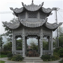 供应嘉祥六角石亭精美凉亭凉亭子