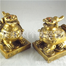 文王风水纯铜貔貅摆件镇宅旺财辟邪铜器工艺品