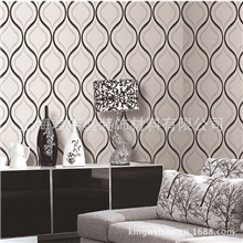 kingwelson君伟盛壁纸厂家直销工程满铺pvc欧式唯臻工程