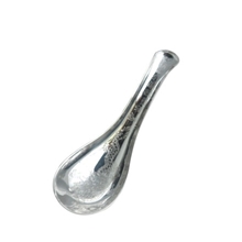 厂家直销餐具勺子纯银汤勺999千足银龙凤呈祥