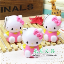 HelloKitty创意文具新奇特卡通伸缩圆珠笔创意文具批发