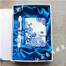 青花瓷笔青花瓷套装青花笔二件套签字笔