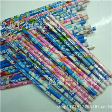 批发全网最低普通木质铅笔HB学生花杆铅笔量大优惠低价销售