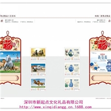 专业供应东莞2014年挂历加工定制时尚三折韩式精品工艺吊历吊牌