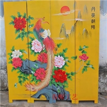 [厂家直销]花鸟进门玄关屏风隔断装饰隔断丹凤朝阳