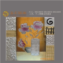 厂家供应金石家居装饰手工艺品无框画