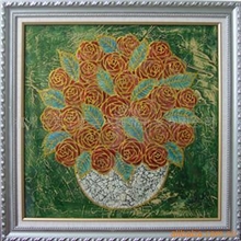 供应漆画&mdash;&mdash;爱情之花