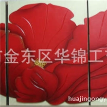 华锦工艺专业生产优质精美艺术皮画工艺画挂画壁画无框画