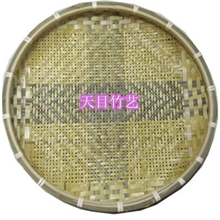 竹编竹匾竹筐竹篓竹筛子竹编簸箕手工竹器环保竹扁