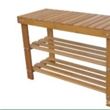 竹制换鞋凳置物架鞋架多用架