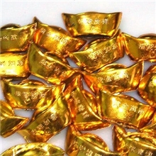 【厂家直销】3公分金元宝工艺品喜庆金元宝批发厂家直销