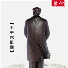 木质工艺品厂家直销黑檀伟人毛泽东木雕大批发全网最低