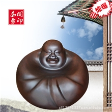 全网最低批发价摇钱佛弥勒佛黑檀木雕佛像木雕摆设不倒翁摆