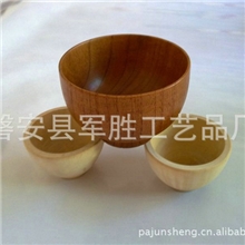 厂家供应精美复古木制餐饮用品木碗专业高品质别致木碗批发