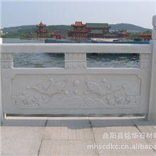 供应汉白玉栏板曲阳石雕大理石花岗岩栏板承揽大型工程