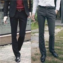 新款韩版男士修身西裤男式长裤休闲裤子小西裤r6