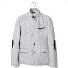 【象元家】日系潮男呢子棉衣名族风棉服个性贴布棉衣棉服纯棉修身
