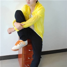 男士纯色半透明防晒衣男开衫夹克FS01-40