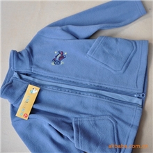 出口外单原单余货春秋薄绒开衫外套