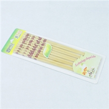 小竹洋竹制印花筷吸塑筷子高档精品竹筷