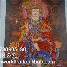 【强烈推荐】diy钻石画中东钻036地藏王钻石画十字绣