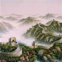 定制大型壁画、风景画、山水画