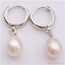 200元起混批天然淡水珍珠耳圈珍珠耳扣韩版耳饰混批诸暨珍珠