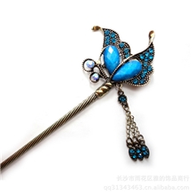 发簪步摇簪子盘发发饰发插古典流苏发钗935