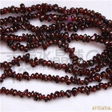 供应天然石榴石碎石半成品DIY串珠配件女人饰品