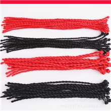 热销DIY饰品配件手链绳批发红色黑色绳子手链30条/包