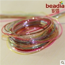 批发弹力彩色水晶线径约0.8MM每卷约8米手工必备3色可选