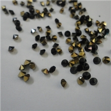 两头尖黑色镀金