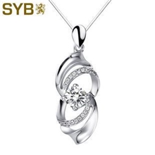 深圳珠宝工厂深圳珠宝展厅钻石批发高级珠宝订制拂晓钻石项链