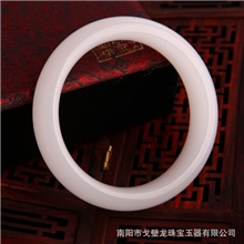 厂家批发定做白玉手镯手镯批发天然新疆白玉手镯