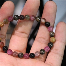 特价天然碧玺手链6毫米左右冲冠原价32特价23限老客户