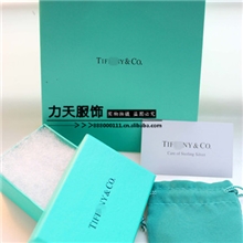 时尚大牌蒂*尼全套包装盒子手提袋擦银布T家盒子批发海绵方盒