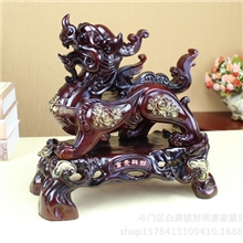 厂家批发家居镇宅辟邪摆设大号招财貔貅麒麟摆件开业乔迁礼品