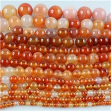 纯天然红玛瑙圆珠精品红玛瑙散珠4-20MM红玛瑙珠绝无染色