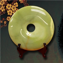 青玉玉璧平安扣东奇玉玉石玉石礼品大理石石材最低报价