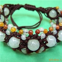 批发供应玉器翡翠手编手链----002