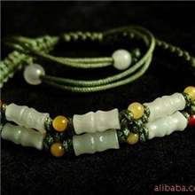 批发供应玉器翡翠手编手链---006