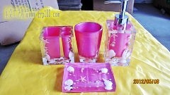 树脂钻卡通树脂四件套贝壳礼品树脂托