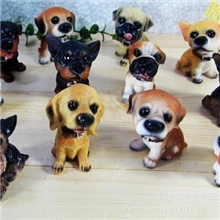 树脂公仔工艺品树脂娃娃仿真动物