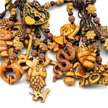 穿珠混批链接仿桃木手机链手机挂件地摊热卖淘宝赠品