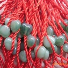 仿玉桃心红绳手链批发diy红绳手工编织红绳手链