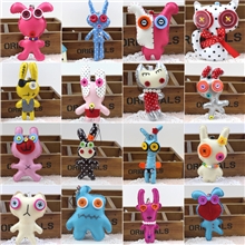 pu皮纽扣娃娃厂家热销小玩具纽扣娃娃批发玩具批发挂件批发