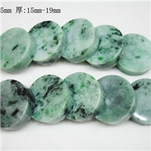 精品老坑飘花玉镯心551519批发翡翠玉镯心毛料