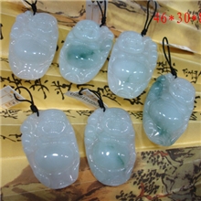 超值精美哈哈佛46308批发翡翠观音笑佛挂件佛公