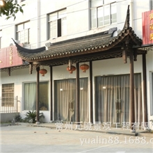 提供酒店商场明清风格仿古门头设计施工